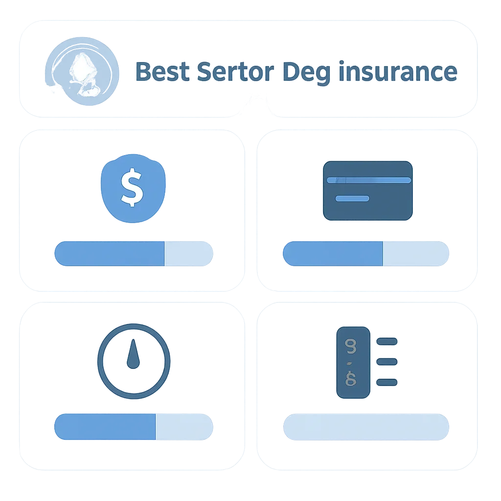 Best Senior Dog Insurance page mid-section image showing coverage review and policy comparison details