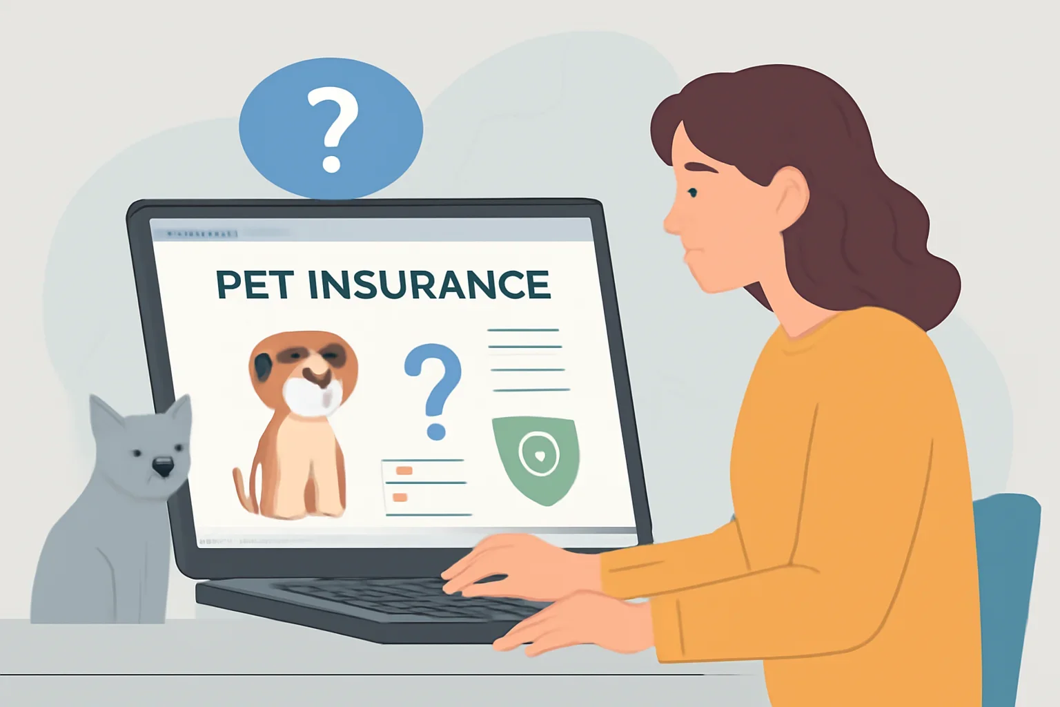 How to Choose the Right Pet Insurance Deductible page hero image showing pet insurance planning and comparison guidance