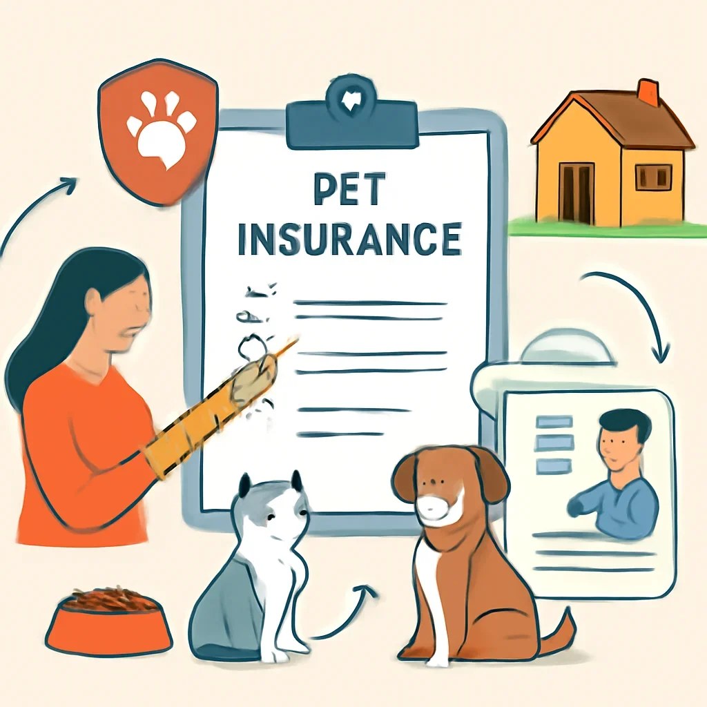 How to Switch Pet Insurance Providers page mid-section image showing coverage review and policy comparison details