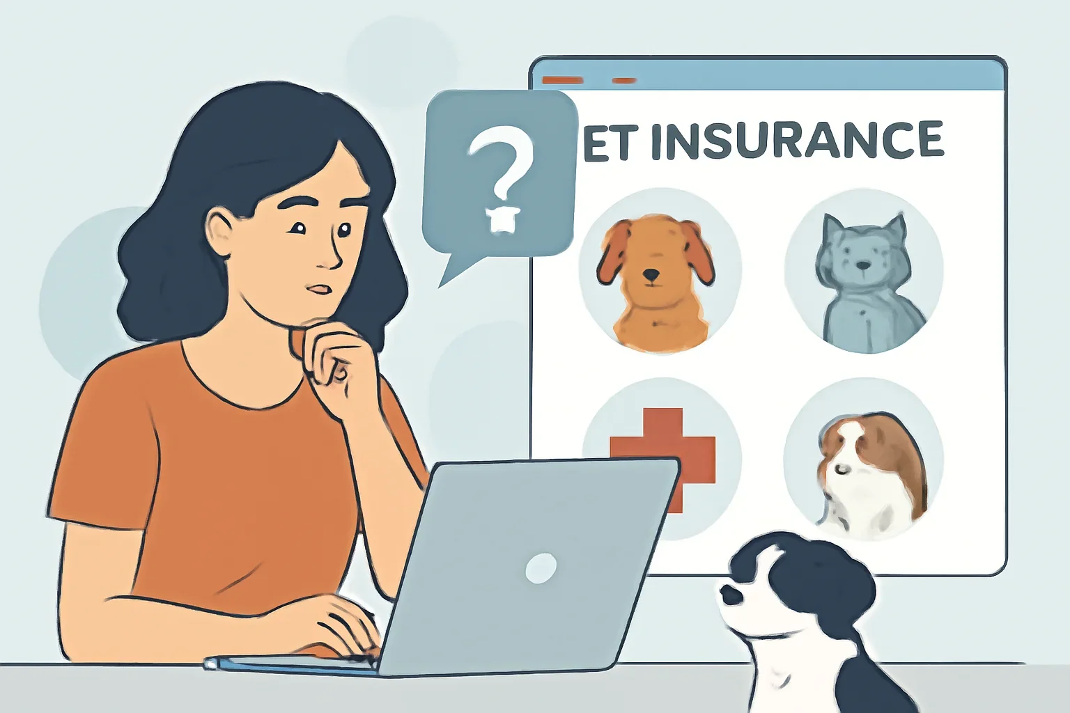Most Common Pet Insurance Claims page hero image showing pet insurance planning and comparison guidance
