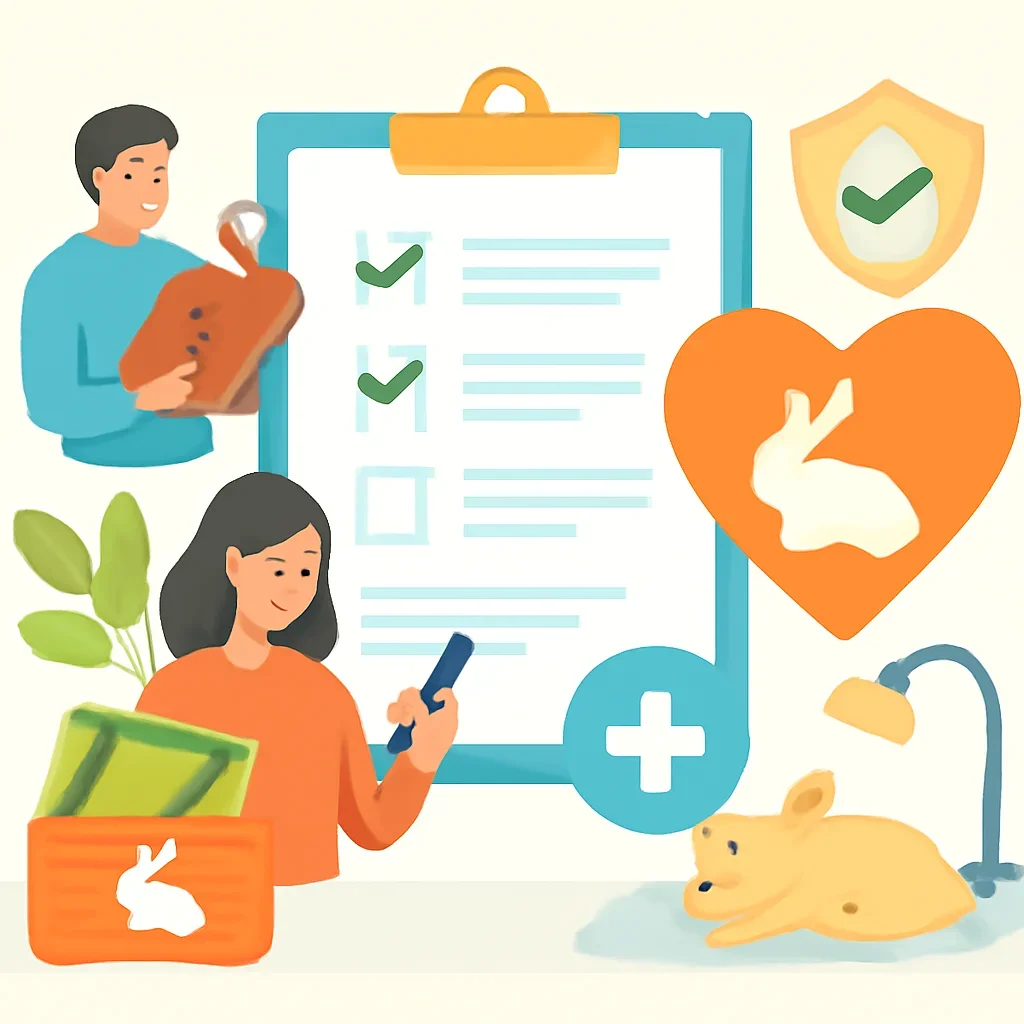 Rabbit Insurance Guide page mid-section image showing coverage review and policy comparison details