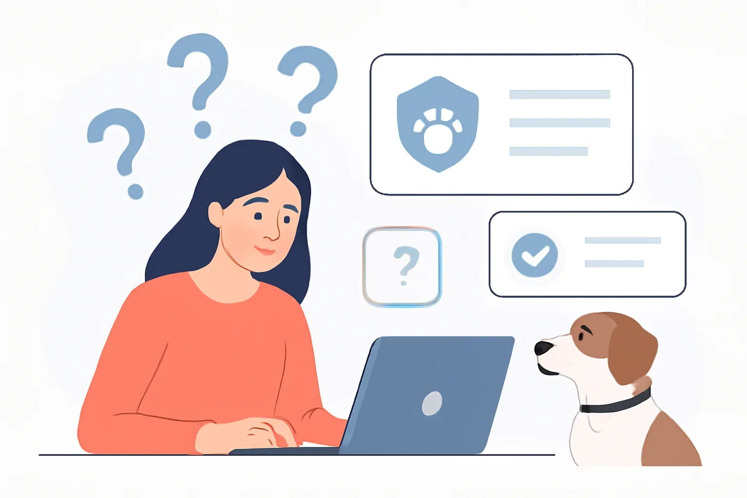Questions to Ask Before Buying Pet Insurance page hero image showing pet insurance planning and comparison guidance