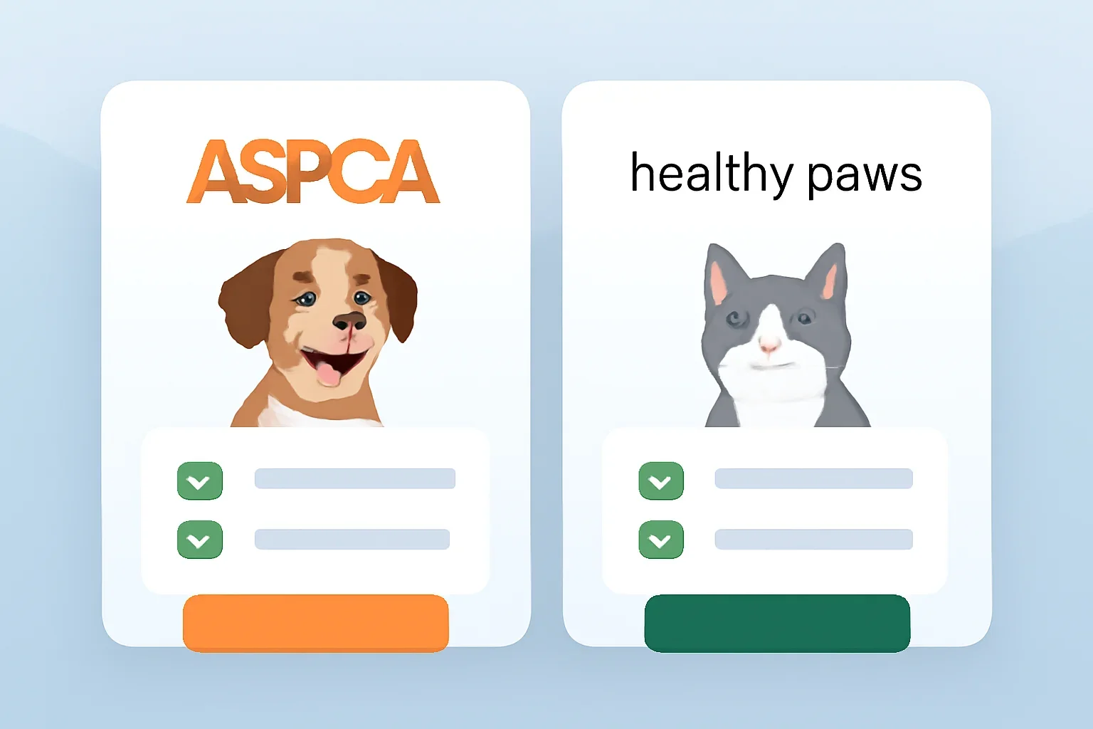 ASPCA vs Healthy Paws page hero image showing pet insurance planning and comparison guidance