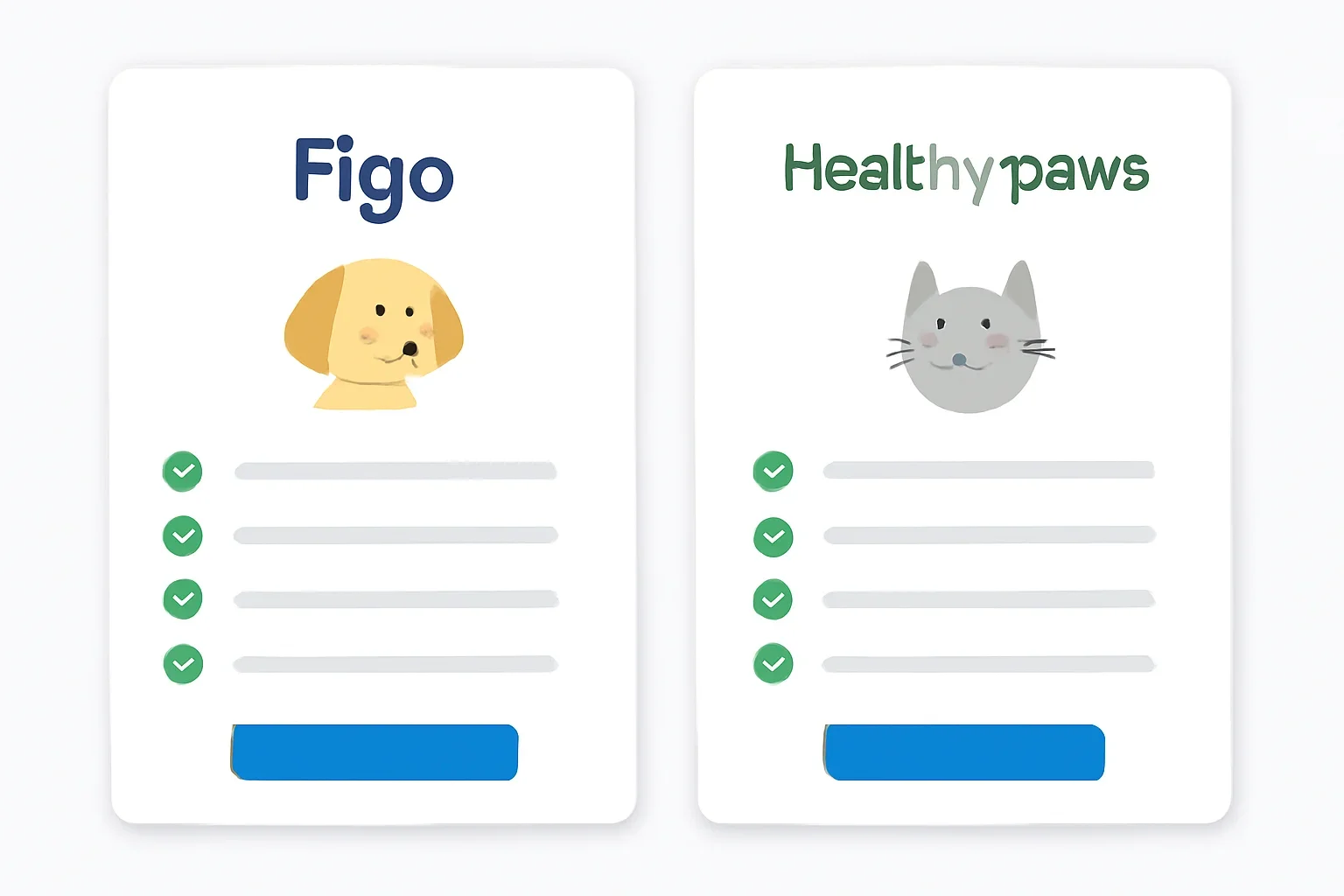 Figo vs Healthy Paws page hero image showing pet insurance planning and comparison guidance
