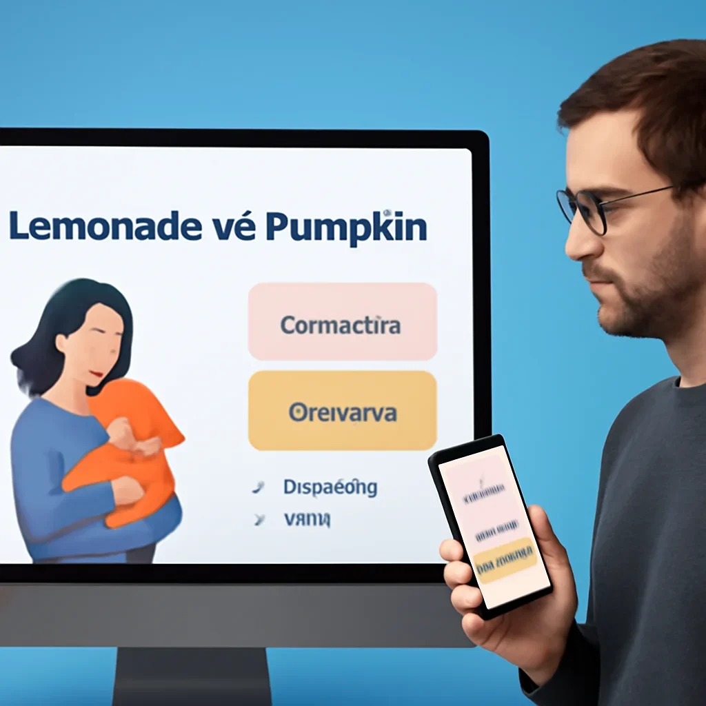 Lemonade vs Pumpkin page call-to-action image showing a pet owner moving forward with quote comparison