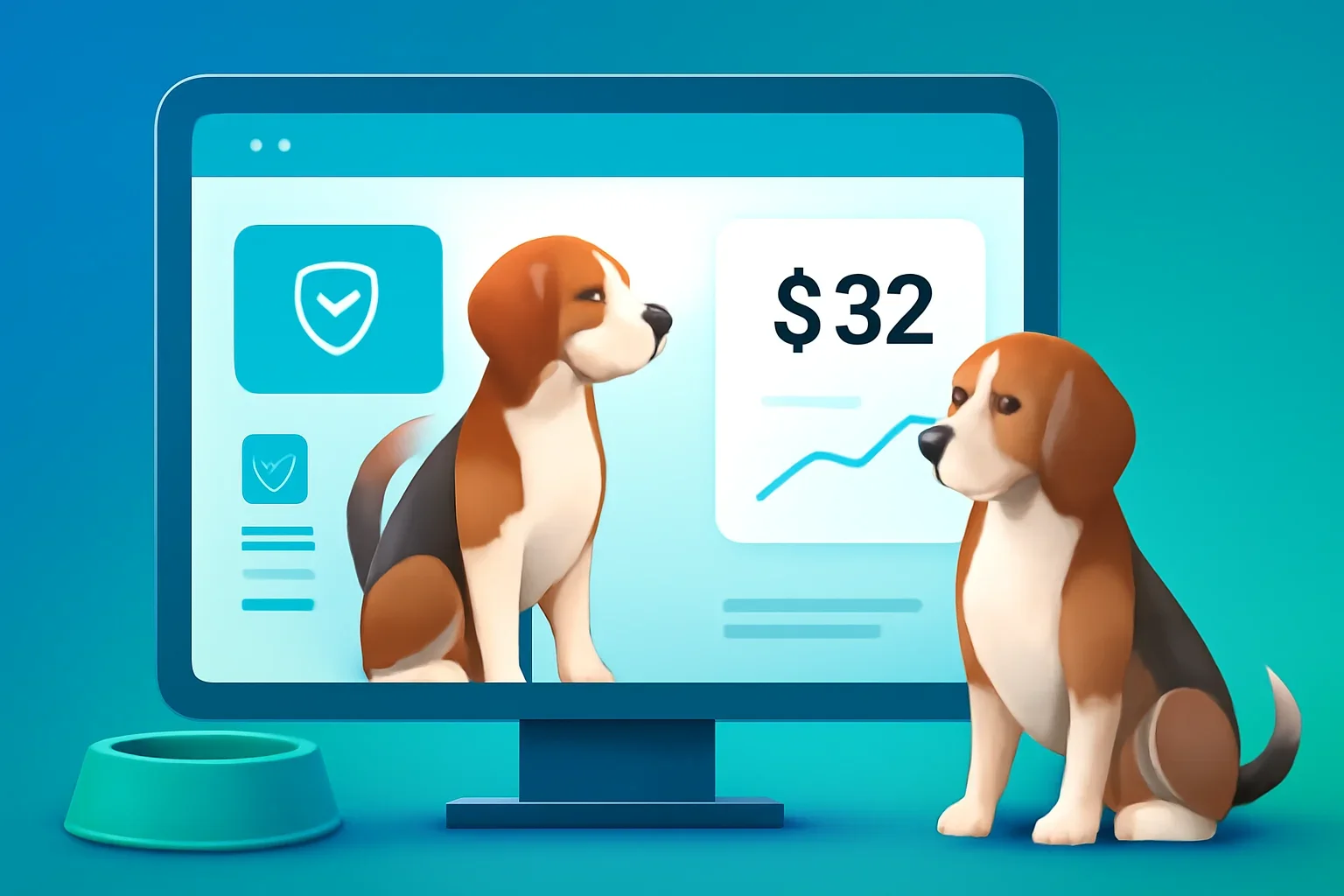 Dog Insurance Cost page hero image showing pet insurance planning and comparison guidance