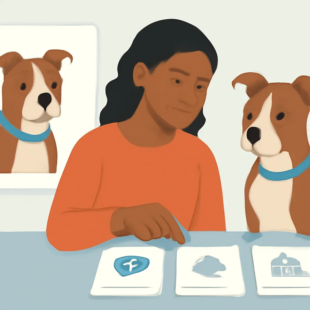 Pitbull Dog Insurance page mid-section image showing coverage review and policy comparison details