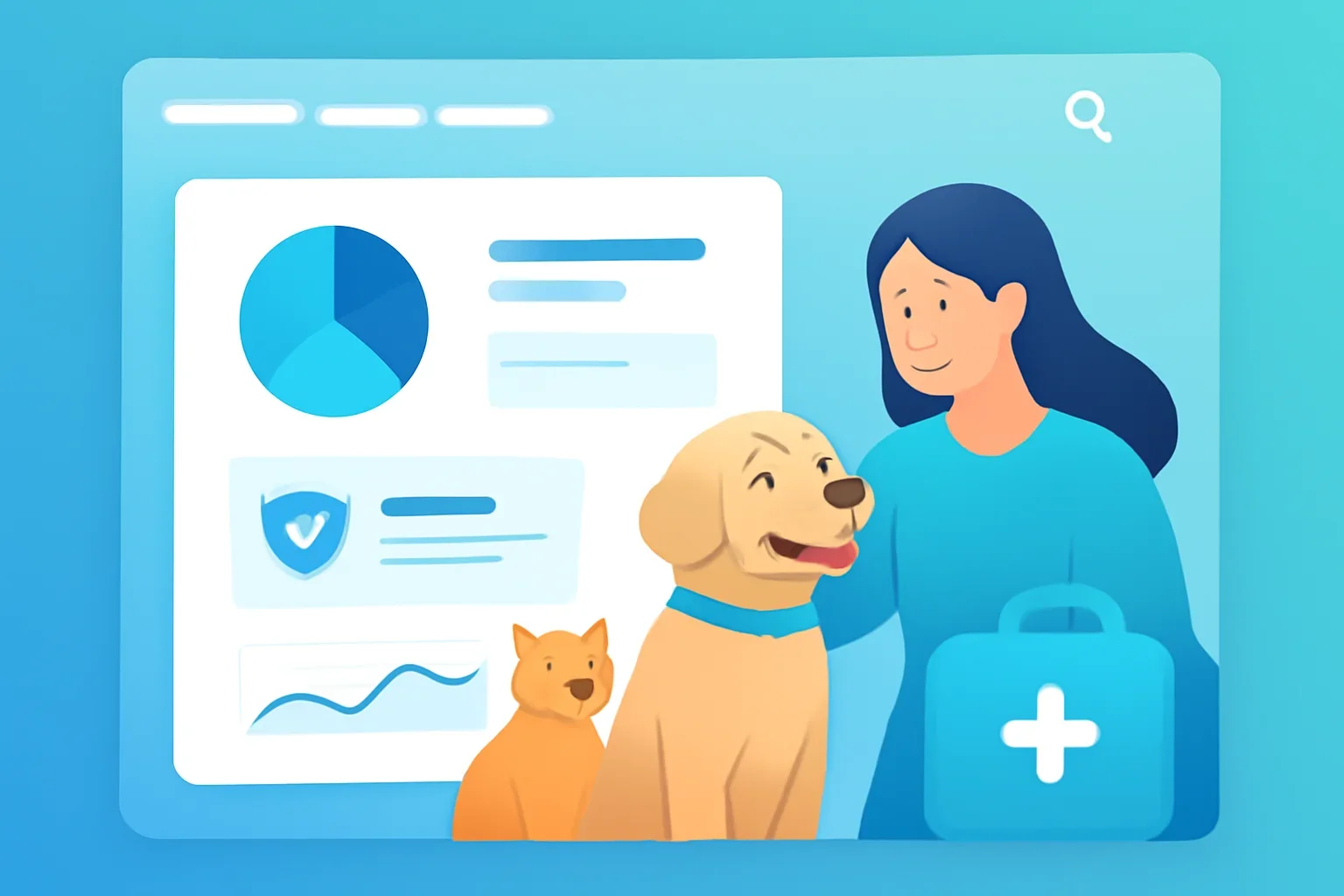 How Pet Insurance Works page hero image showing pet insurance planning and comparison guidance