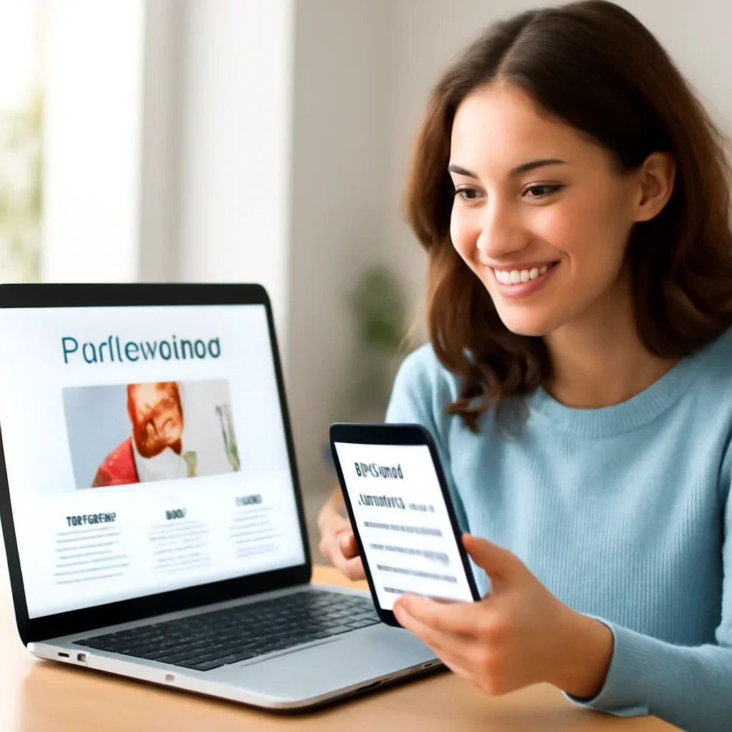 Banfield Pet Insurance page call-to-action image showing a pet owner moving forward with quote comparison