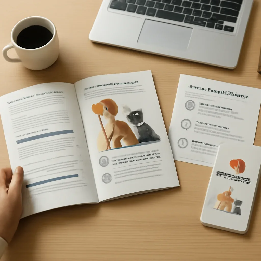 Pumpkin Pet Insurance page mid-section image showing coverage review and policy comparison details