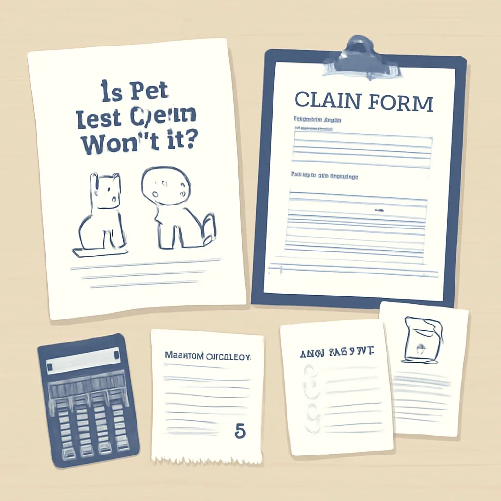 Is Pet Insurance Worth It? page mid-section image showing coverage review and policy comparison details