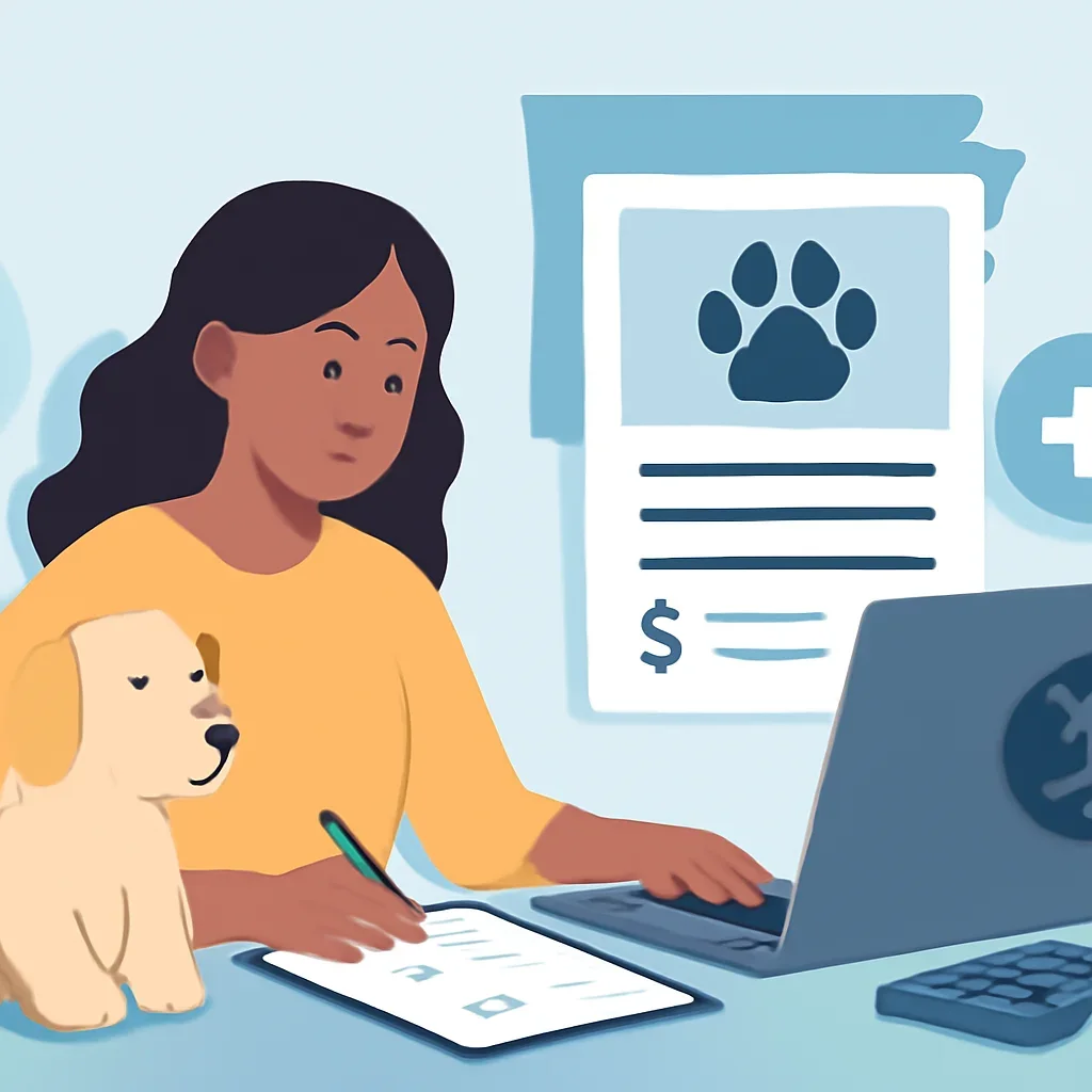Arkansas Pet Insurance page mid-section image showing coverage review and policy comparison details