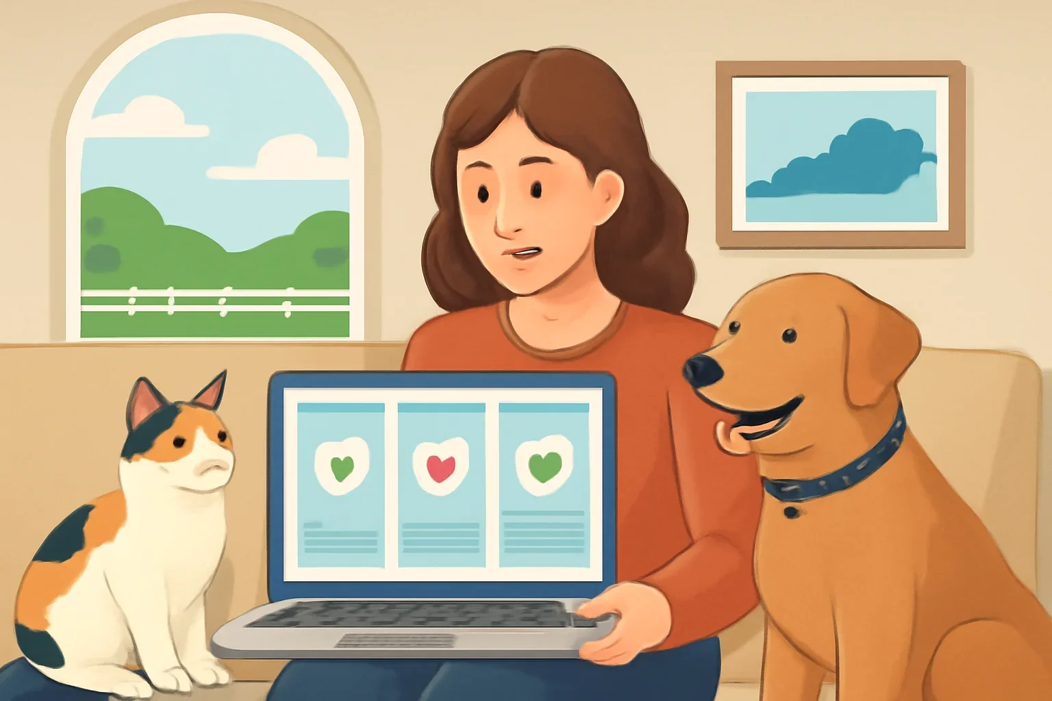 Kentucky Pet Insurance page hero image showing pet insurance planning and comparison guidance