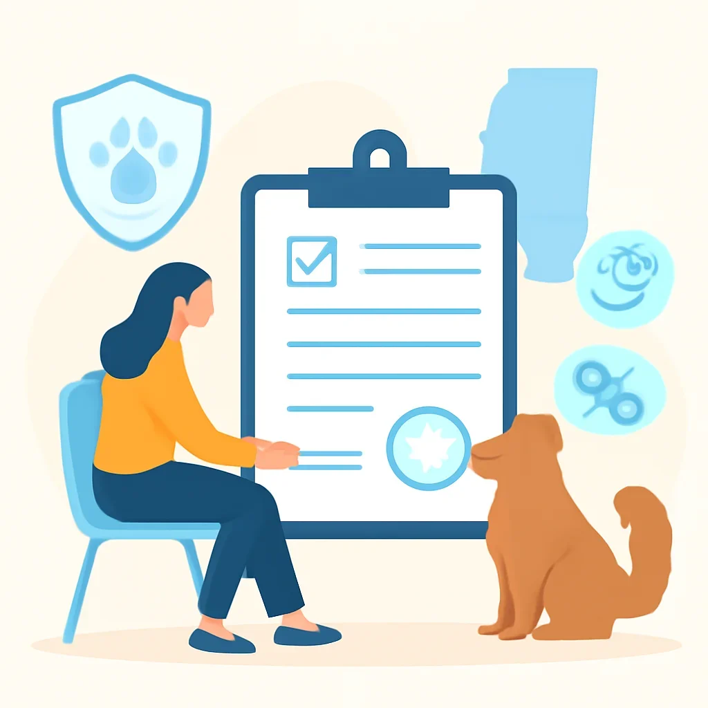 Mississippi Pet Insurance page mid-section image showing coverage review and policy comparison details