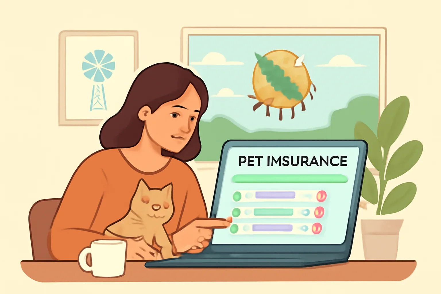Oklahoma Pet Insurance page hero image showing pet insurance planning and comparison guidance
