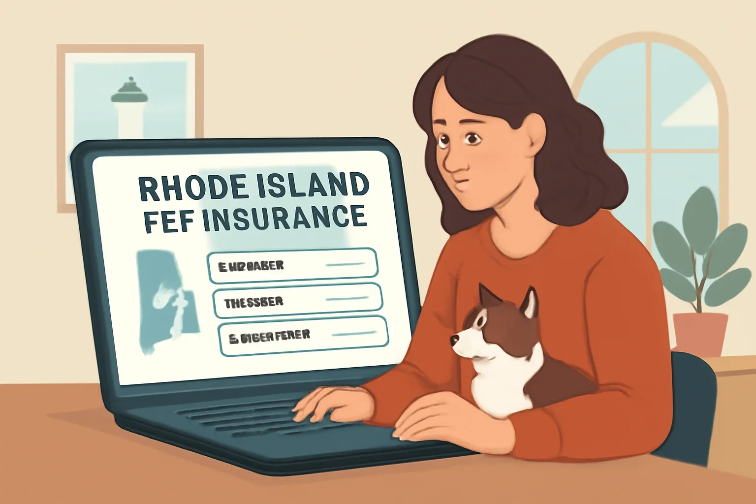 Rhode Island Pet Insurance page hero image showing pet insurance planning and comparison guidance