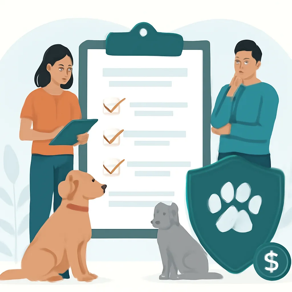 Utah Pet Insurance page mid-section image showing coverage review and policy comparison details