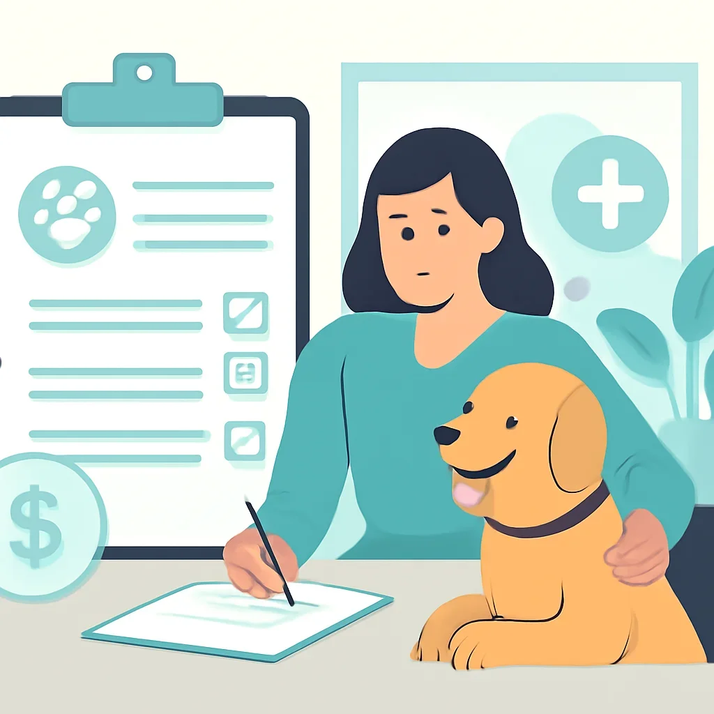Washington Pet Insurance page mid-section image showing coverage review and policy comparison details