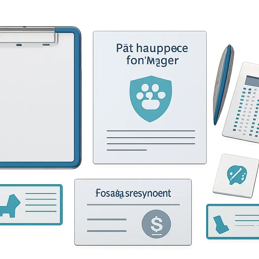 Pet Insurance Coverage page mid-section image showing coverage review and policy comparison details