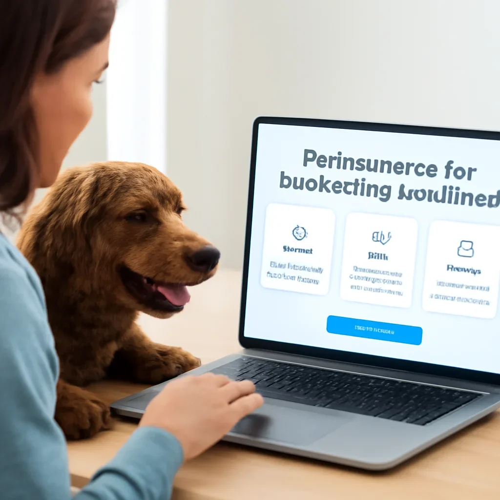 Pet Insurance for Pre-Existing Conditions page call-to-action image showing a pet owner moving forward with quote comparison