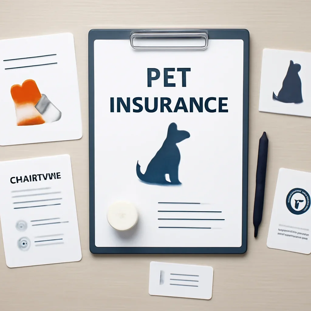 Pet Insurance for Prescription Medications page mid-section image showing coverage review and policy comparison details