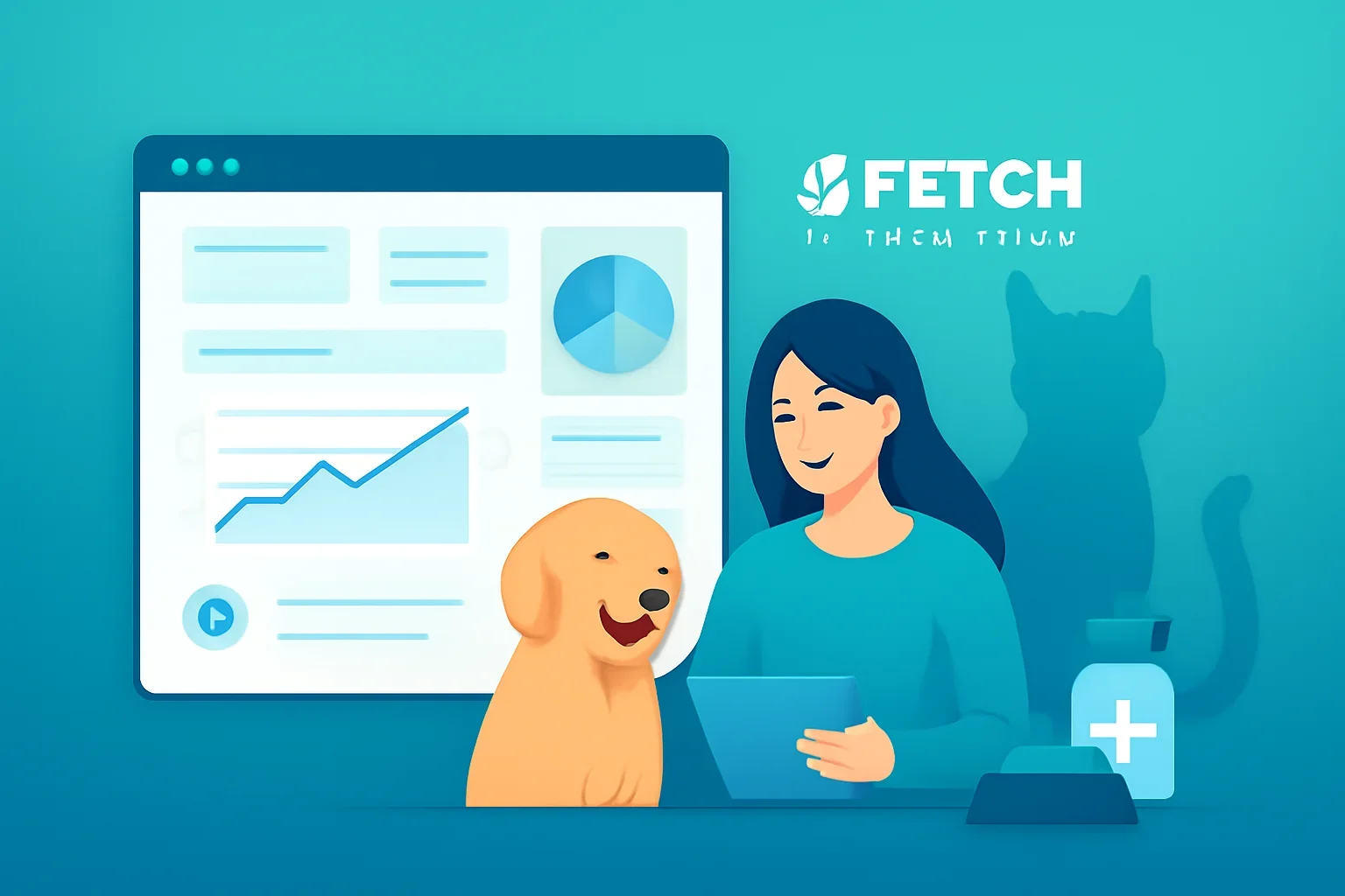 Fetch Pet Insurance Support page hero image showing pet insurance planning and comparison guidance