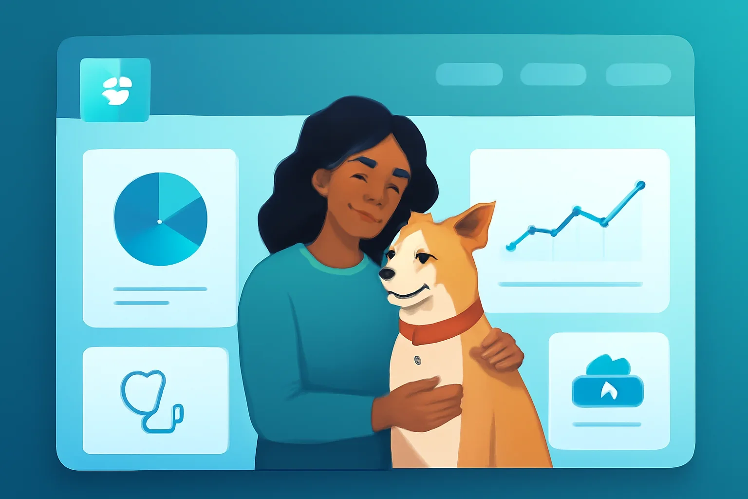 Healthy Paws Pet Insurance Support page hero image showing pet insurance planning and comparison guidance