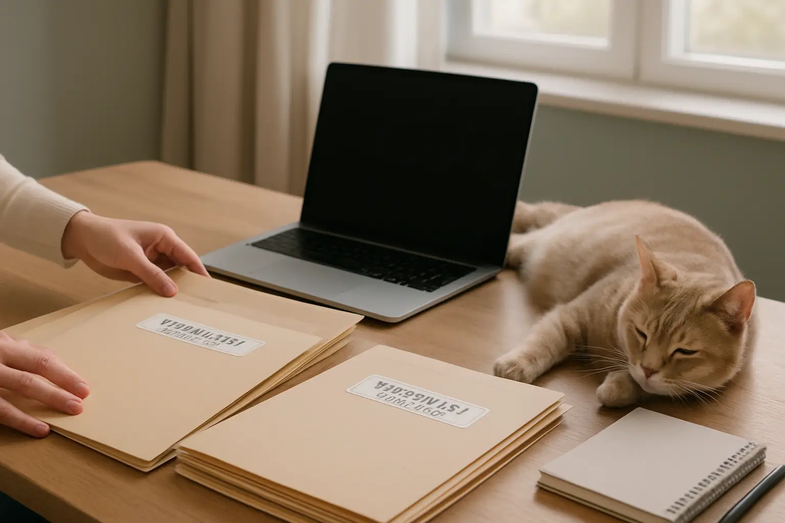 Pet owner reviewing a denied pet insurance claim
